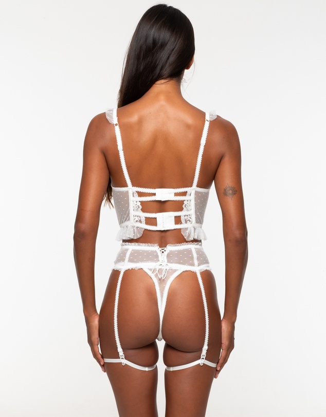 One Empire - Junie White Lingerie Set