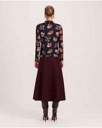SABA - Bettina Long Sleeve Mesh Top
