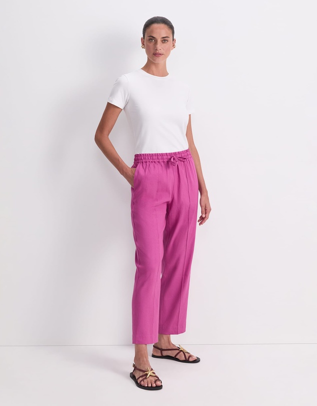 Sportscraft - Rosa Tapered Linen Pant