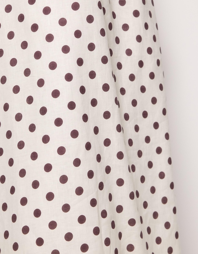 AERE - Tali Linen Cross Back Midi Dress