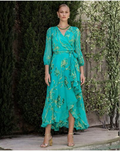 Jade Gold Floral