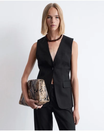 & Other Stories - Wool-Blend Tailored Waistcoat