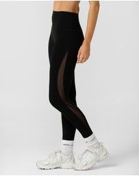 Lorna Jane - Speed Up Mesh Ankle Biter Leggings