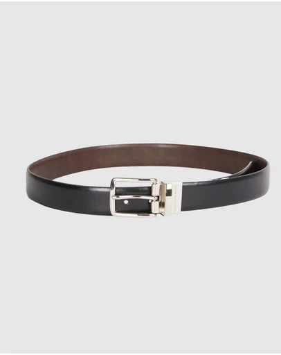 Geoffrey Beene - Pin Buckle Reversible Belt