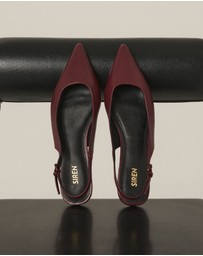 Siren - Lola Sling Back Flats