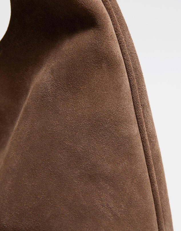 & Other Stories - Large Suede Tote - Brown