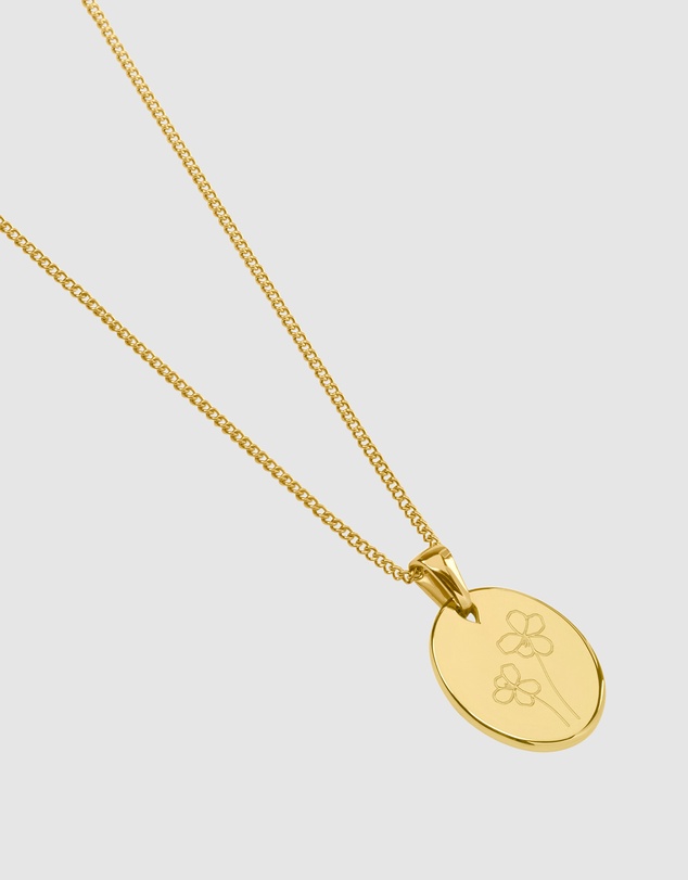 Pastiche - February Birth Flower Necklace