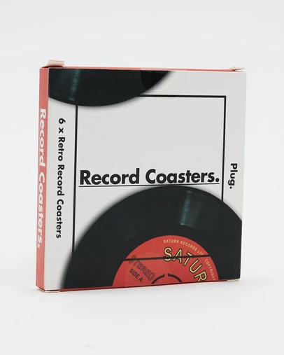 Plug NZ - Record Coasters