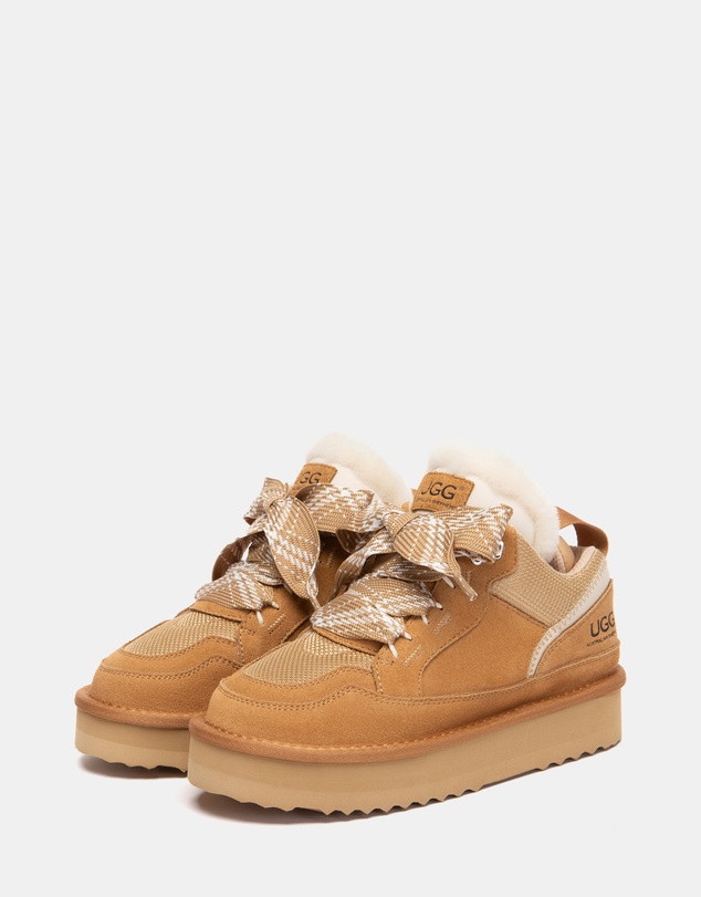 EVERAU - Australian Shepherd Ugg Parkyr Kids Cow Suede Upper UGG Boots