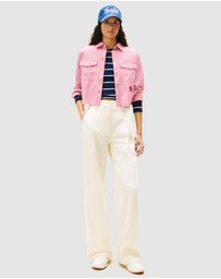 Tommy Jeans - Claire Wide Leg Chino Pants