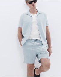 UNISON - Seersucker Regular Fit Shirt