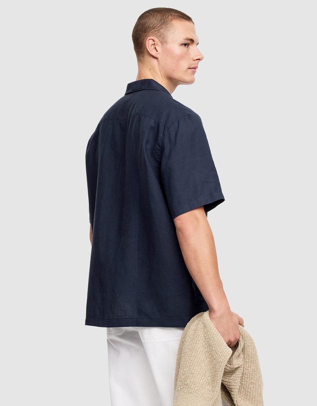 ARKET - Beckhamn Linen Resort SS Shirt