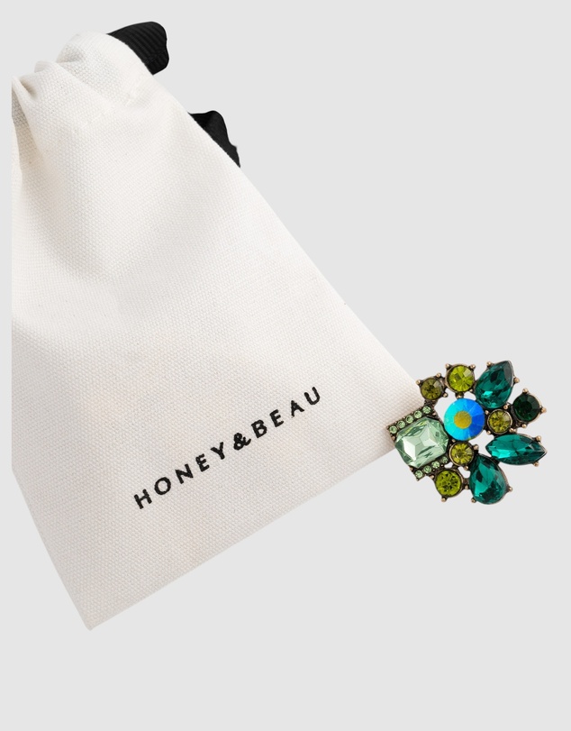 Honey and Beau - Sabrina Crystal Earring