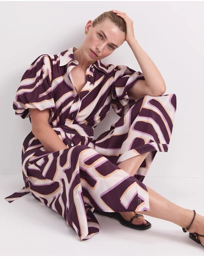 Sportscraft - Penny Print Midi Dress