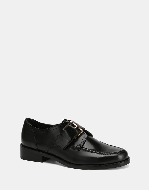 Wittner - Fredi Leather Monk Strap Loafers