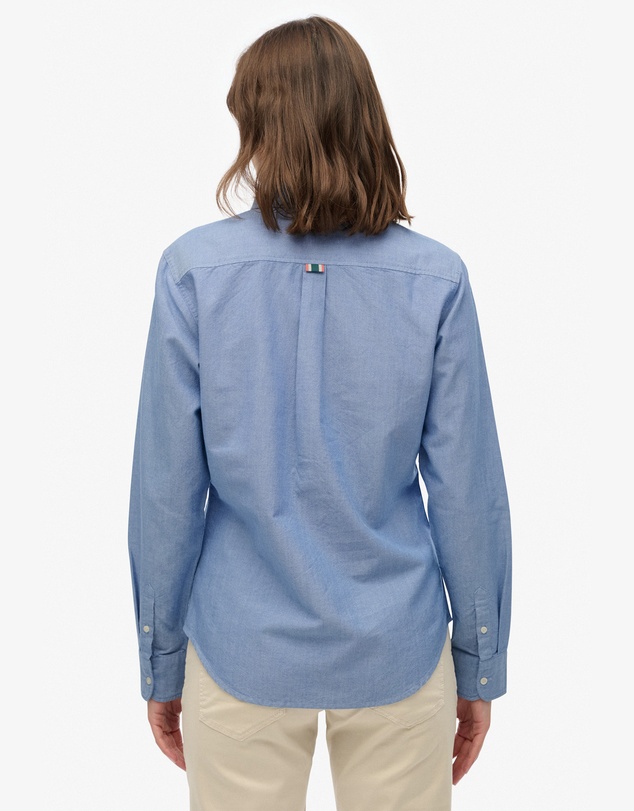 Superdry - Slim Oxford Long Sleeve Shirt
