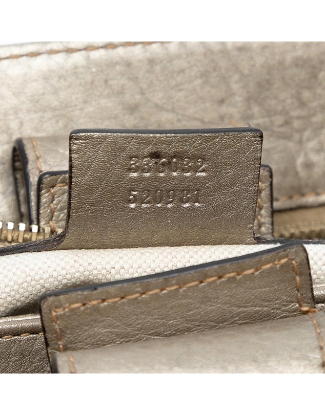 Pre-Loved by Azura Reborn - Pre-Loved Small Calfskin Bamboo Shopper Satchel