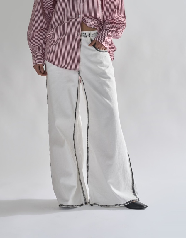 Glamorous - Extra wide leg jeans