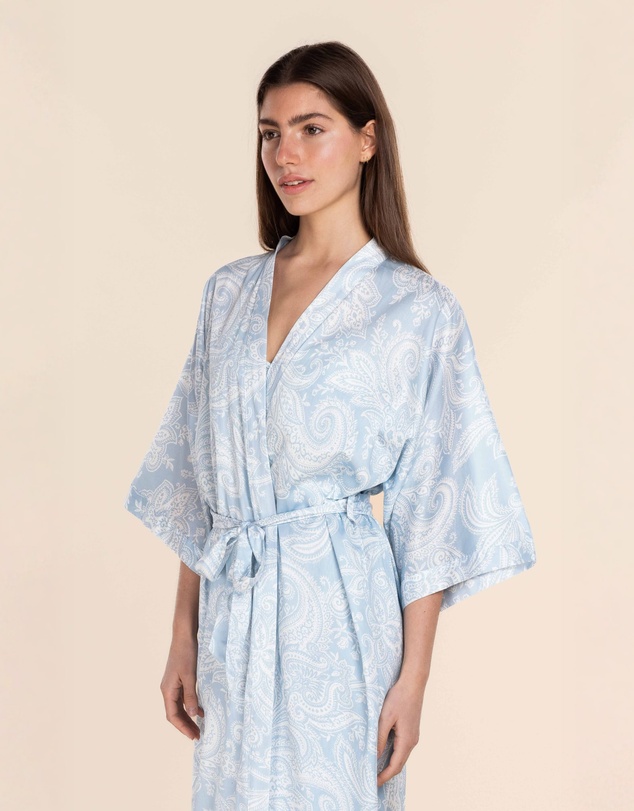 Gingerlilly - Annie Cotton Sateen Robe