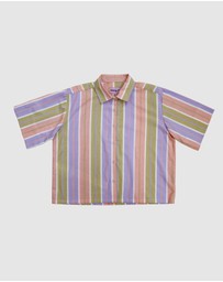 Mosey Me - Miami Stripe Pyjama Set