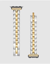 Ted Baker - Ted Baker Apple Strap - Crystal T Duo-Tone Bracelet