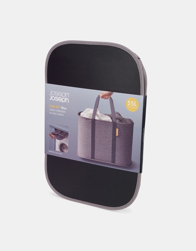 Joseph Joseph - Hold-All™ Max Large Collapsible 55L Laundry Basket (Grey)