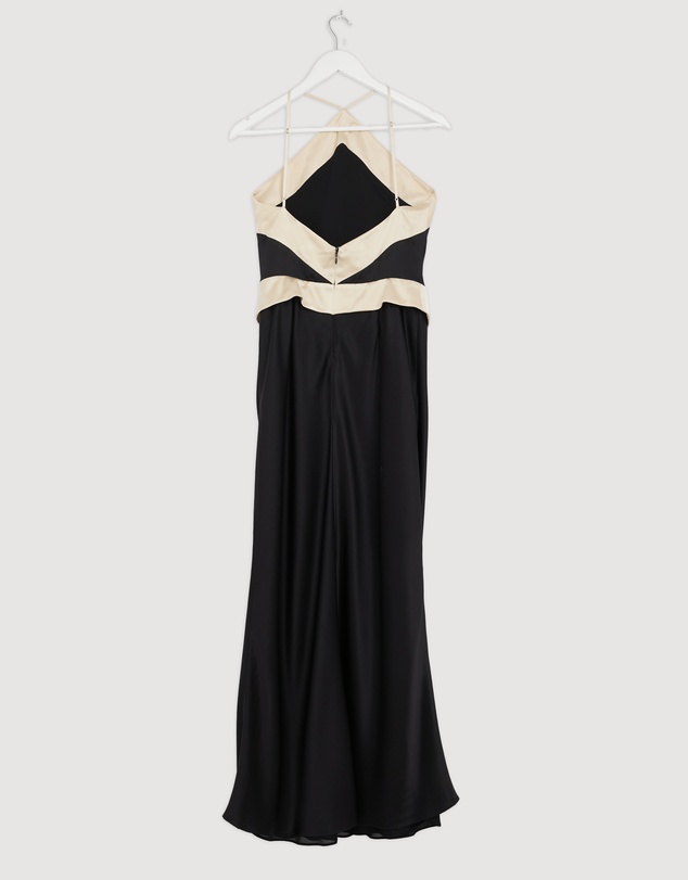 Revibe - Repaired Reformation Jillian Silk Dress - AU 10