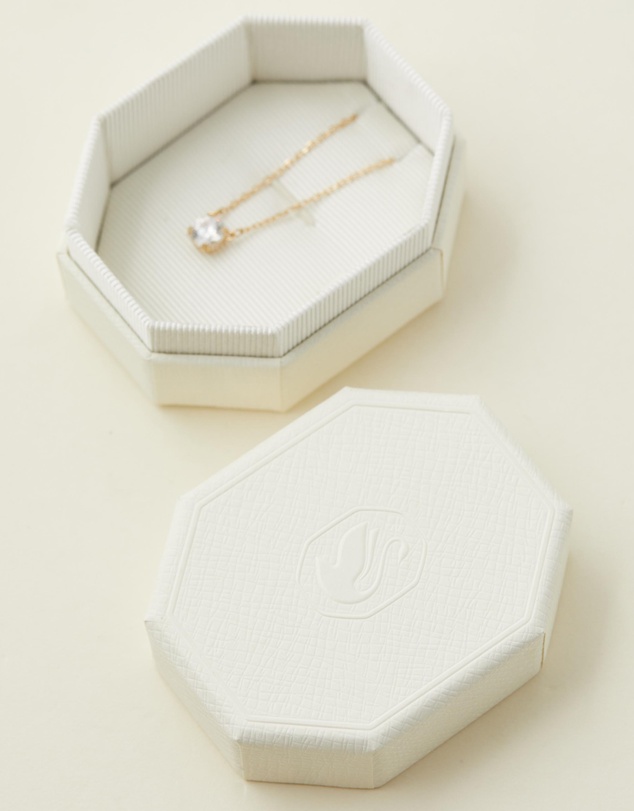Swarovski - Stilla pendant, Round cut, White Gold