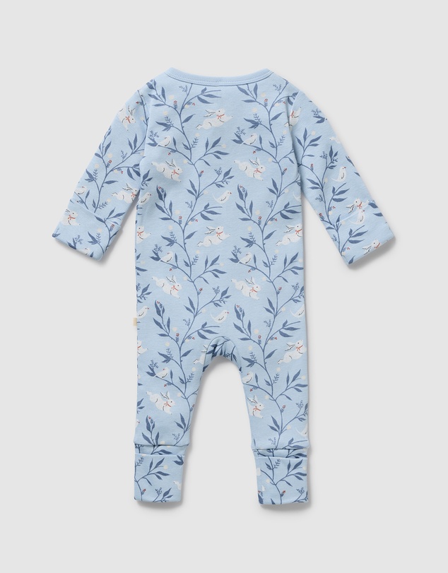 Wilson & Frenchy - Organic Zipsuit With Feet - Babies