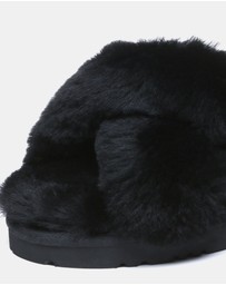 EVERAU - EverAU Ugg Leanna Double Faced Sheepskin Upper House Shoes