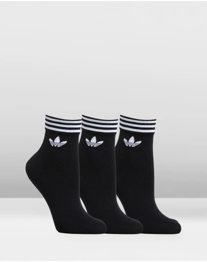 adidas Originals - Trefoil Ankle Socks 3-Pack