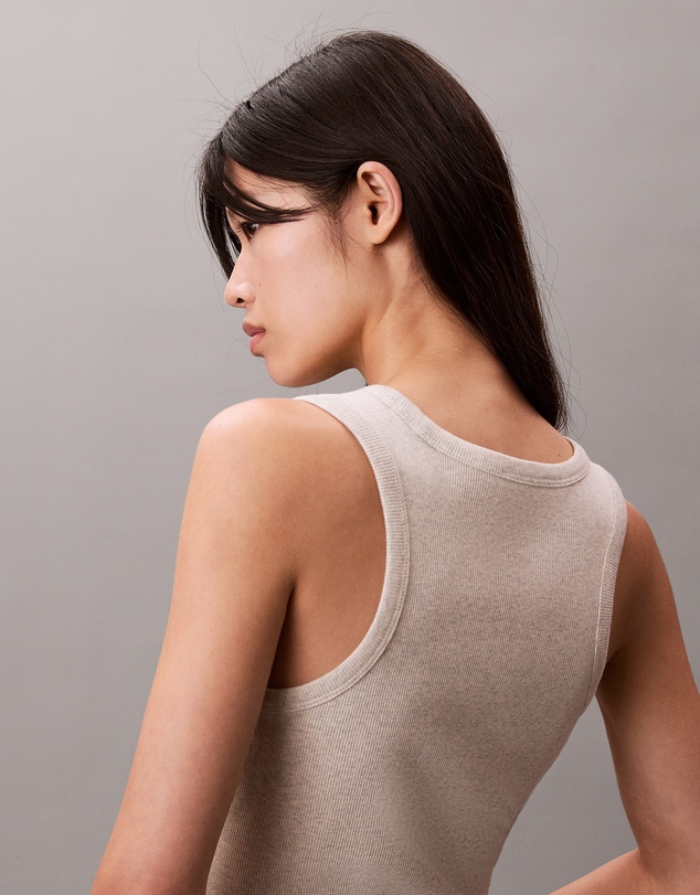 Calvin Klein Jeans - Cotton Stretch Ribbed Tank Top