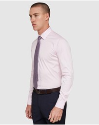 Oxford - Pink Stretch Travel Shirt