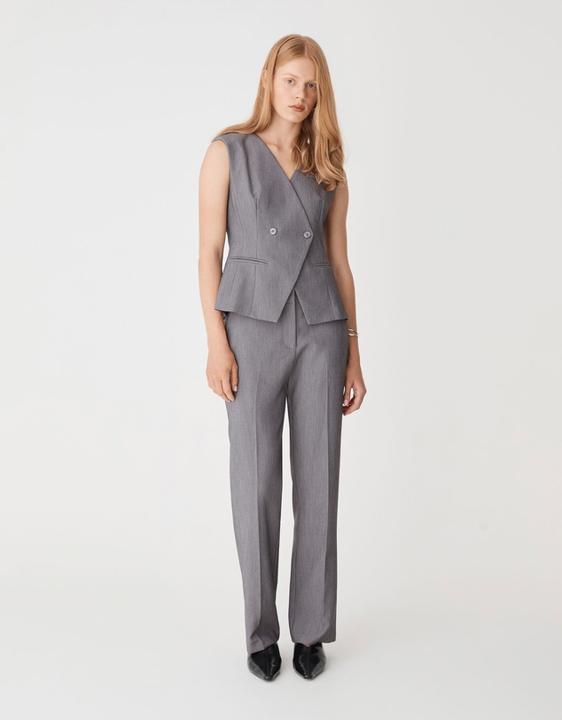 Forcast - Nikki Collarless Vest