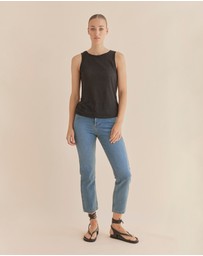 Amelius - Aceline Linen Jersey Tank