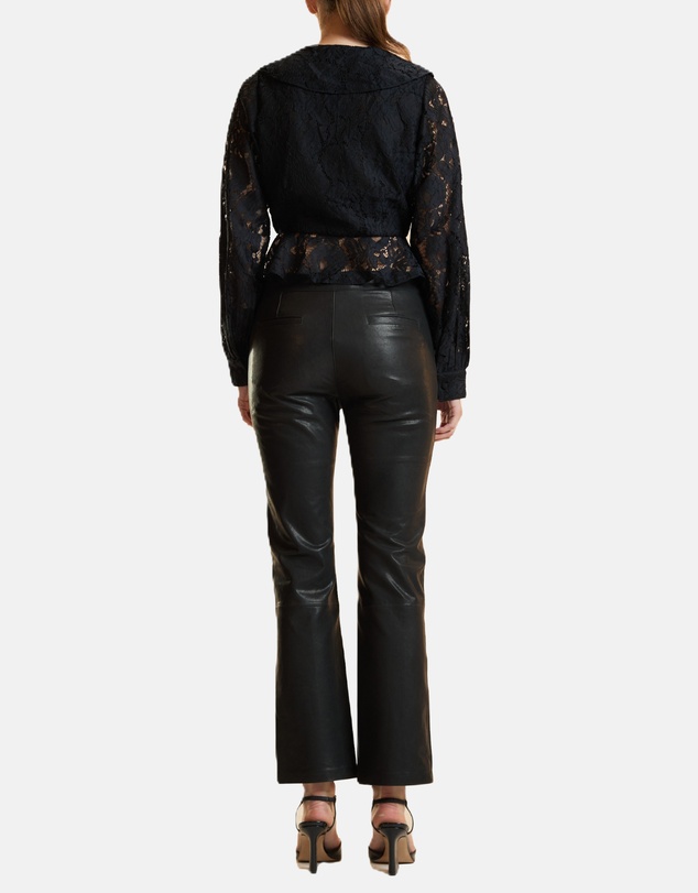 Cynthia Rowley - V Neck Lace Blouse