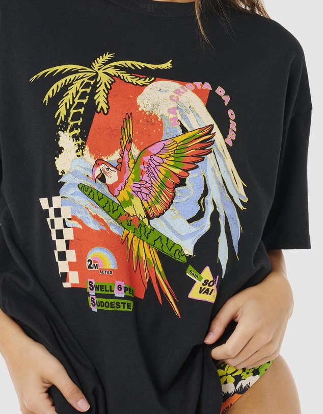 Rip Curl - Rip Curl x Farm Rio  Wave Crest Heritage Tee