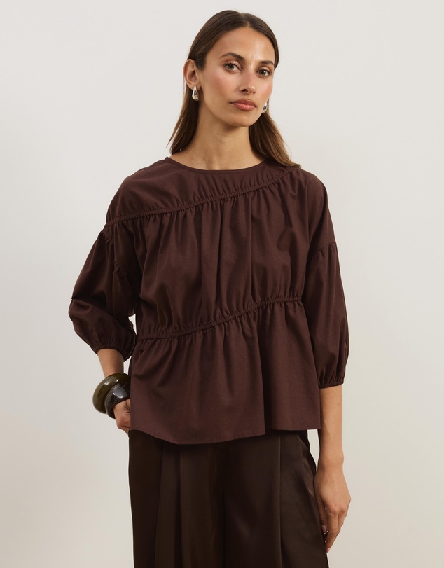 Atmos&Here - Cressida Smock Top