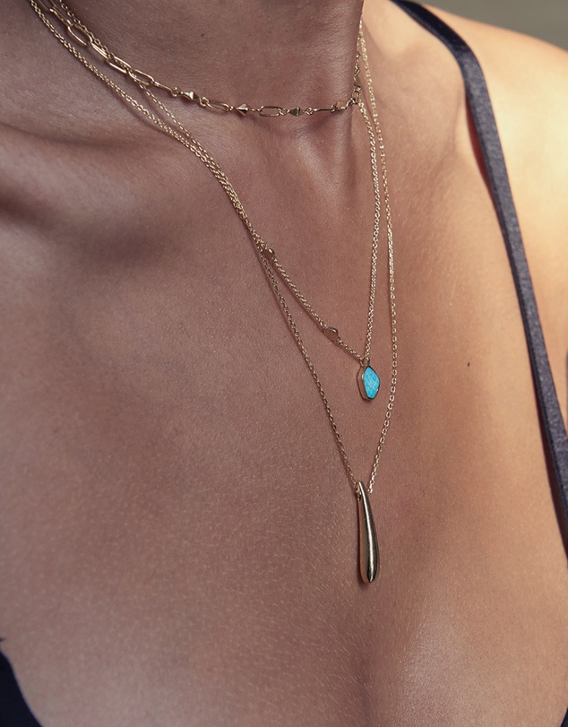 Ania Haie - Ania Haie Turquoise Pendant Necklace