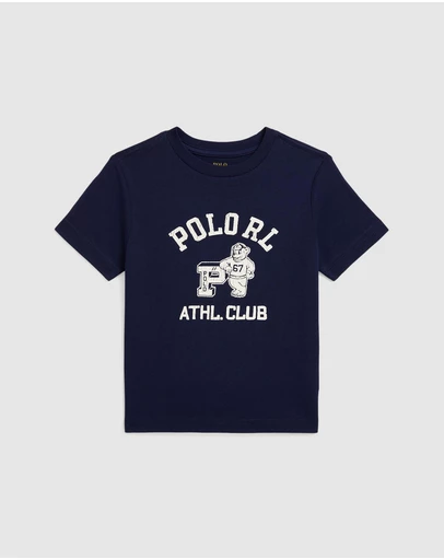 Polo Ralph Lauren - Logo Cotton Jersey Tee - ICONIC EXCLUSIVE - Babies-Kids