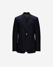 Calibre - Tailored Wool Blazer Navy