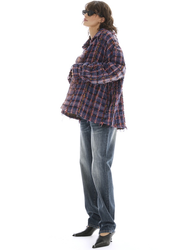 THE TALES - Check Flannel Bonded Jacket