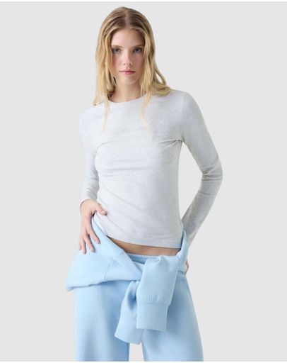 GJ LT GREY HEATHER