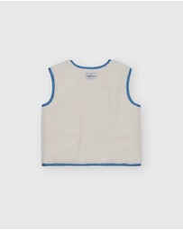 Goldie + Ace - Reversible Chambray Button Vest - Babies-Kids