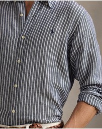 Polo Ralph Lauren - Custom Fit Striped Linen Shirt