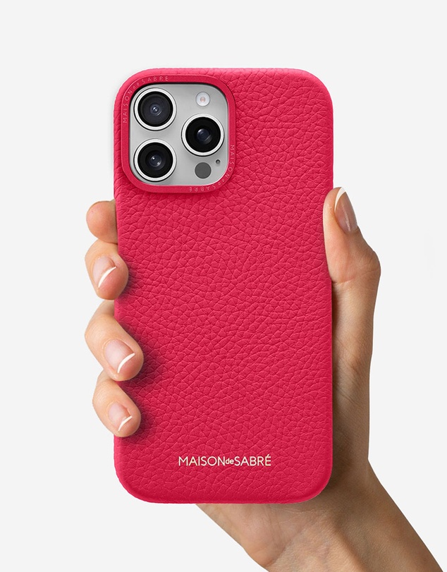 Maison De Sabre - Leather Phone Case (iPhone 16 Pro Max)