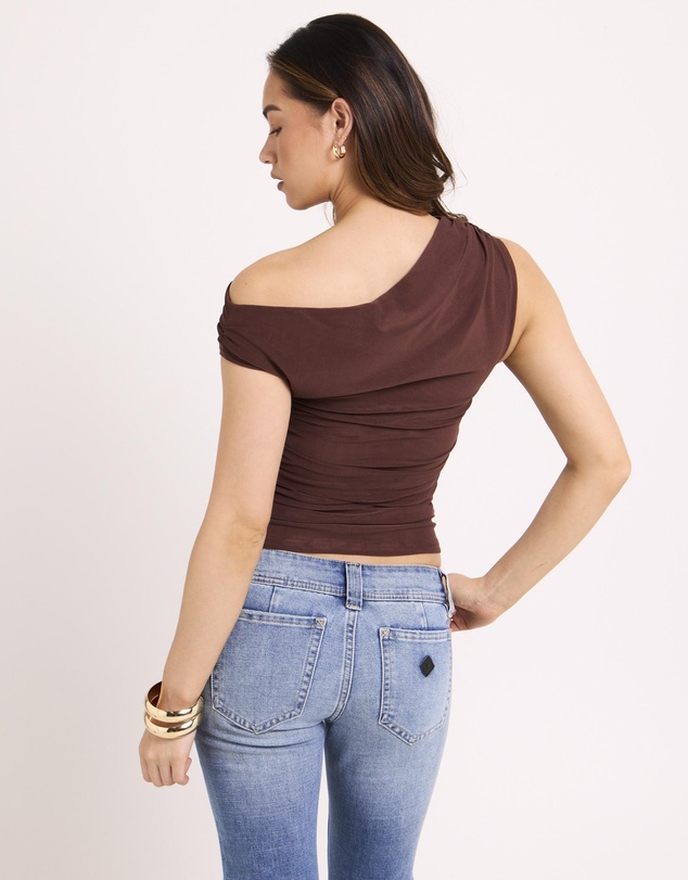 Alice In The Eve - Helena Mesh Asymmetric Top
