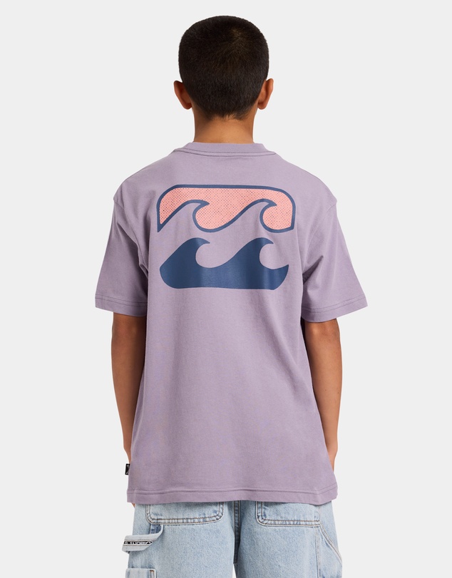 Billabong - Boys 8 to 16 Crayon Wave T-Shirt