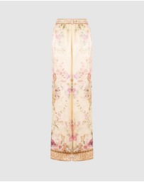 Camilla - Wide Leg Waisted Pants