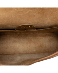 Pre-Loved by Azura Reborn - Pre-Loved Medium Classic Calfskin Wild Stitch Double Flap